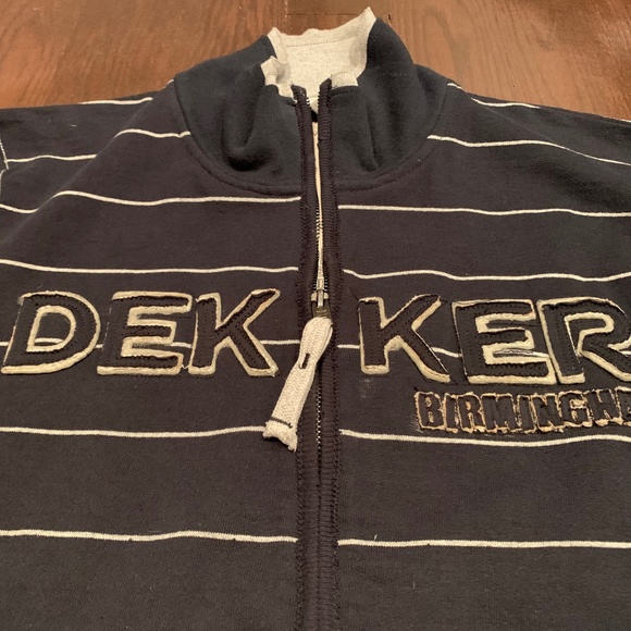 Men's zip front knit jacket - Picture 2 of 10